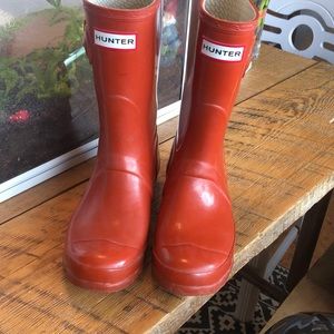 Hunter rain boots
